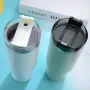 30oz Stainless Steel Travel Tumbler with Straw, Insulated