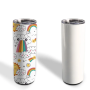20oz Stainless Steel Sublimation Tumbler with Lid & Straw