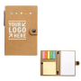 Custom Eco-Friendly Sticky Note Set with Index Tabs