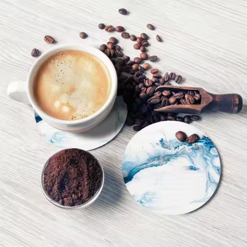 Handmade Jingdezhen Ceramic Coasters – Premium & Customizable