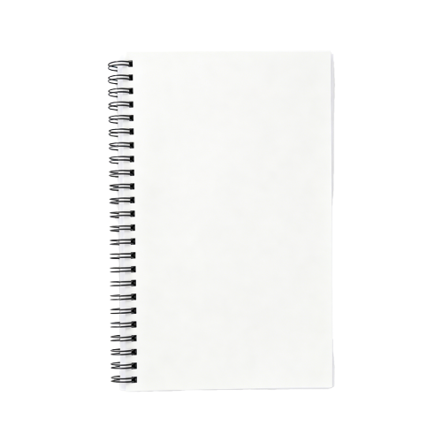 A5 Dot Grid Spiral Notebook – Thick Paper, Metal Binding, Custom Cover A5 Dot Grid Spiral Notebook – Thick Paper, Metal Binding, Custom Cover