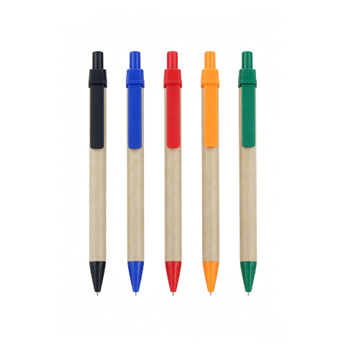 Biodegradable Kraft Paper Ballpoint Pen - Eco-Friendly Writing Biodegradable Kraft Paper Ballpoint Pen - Eco-Friendly Writing