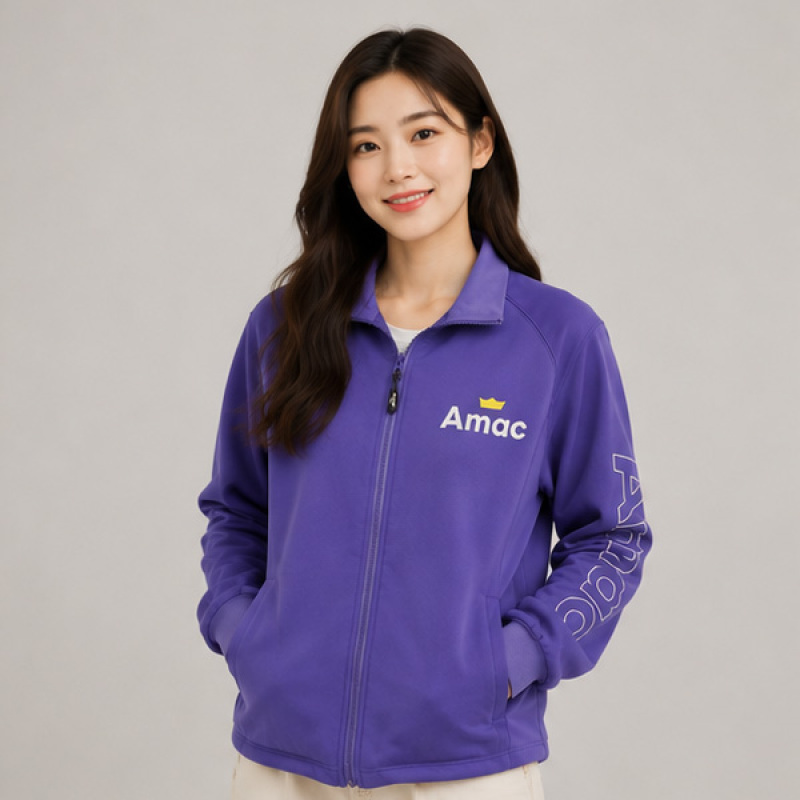 Women's Warm Fleece Zip Up Jacket Lightweight Casual Outerwear
