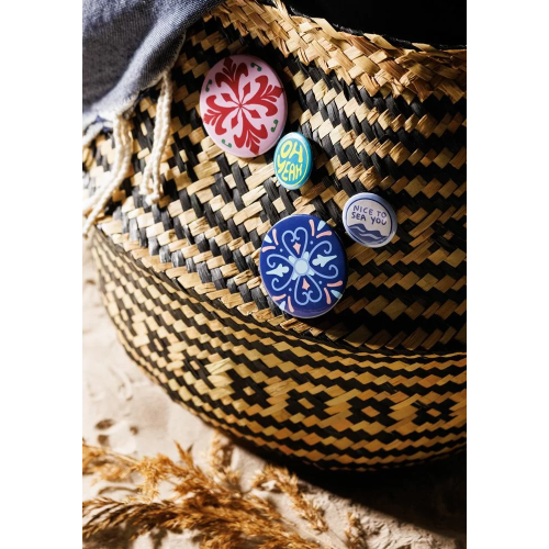 DIY Pin Button Set - 5 Glossy Tinplate Badges