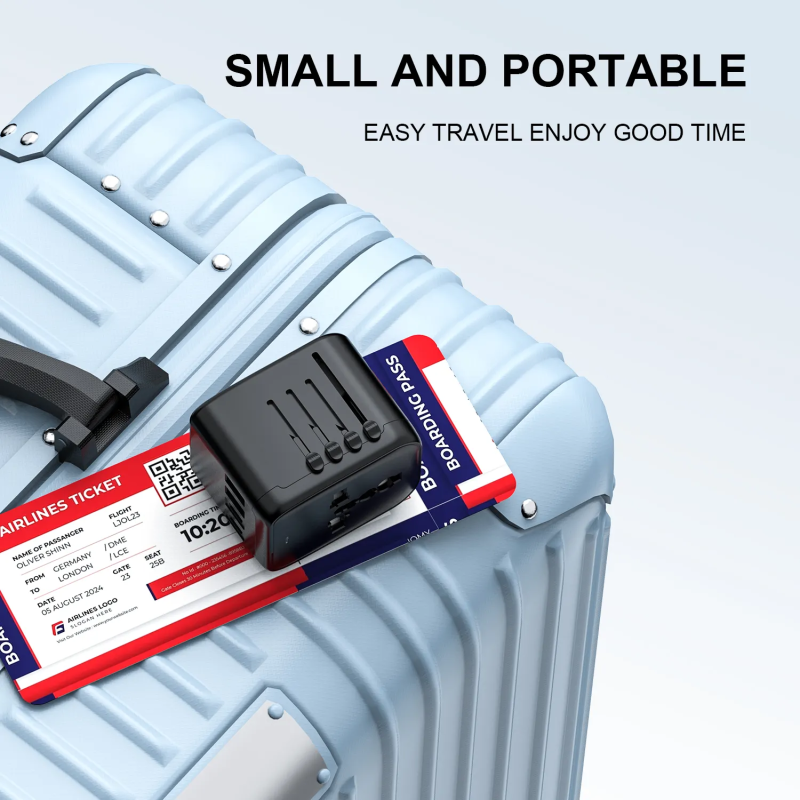 Universal Travel Adapter 212 Fast Charge – 5-Port USB-C & USB-A