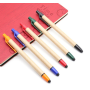 Biodegradable Kraft Paper Ballpoint Pen - Eco-Friendly Writing