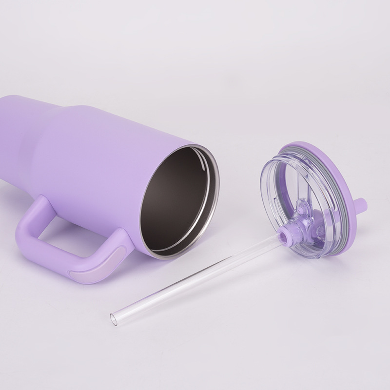 40oz Leakproof Insulated Straw Tumbler