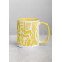 Vibrant Multicolor Custom Ceramic Mug - 300ml