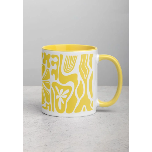 Vibrant Multicolor Custom Ceramic Mug - 300ml