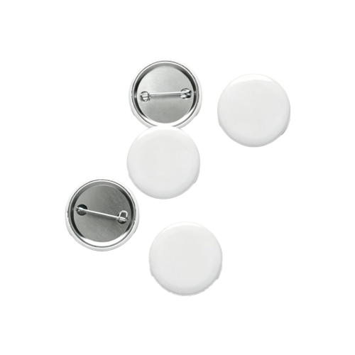 DIY Pin Button Set - 5 Glossy Tinplate Badges