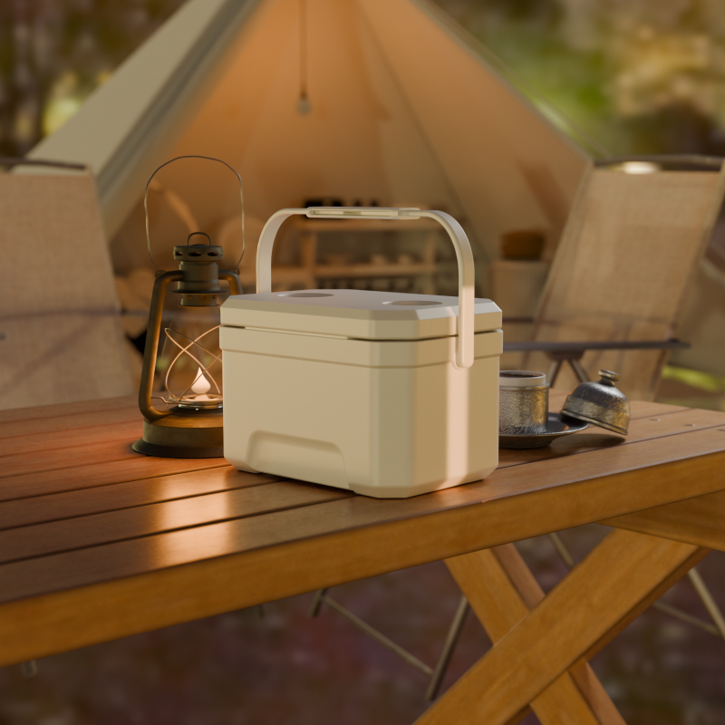6L Insulated Cooler Box - Portable Ice Chest for Picnic & Camping