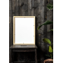 Eco-Friendly Solid Wood Photo Frame 10x8 Inch Rustic Decor