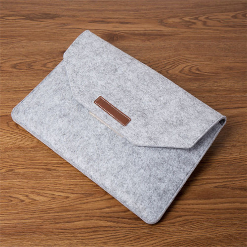 16 Inch Felt Laptop Sleeve - Eco-Friendly Dual Pocket