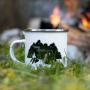 Enamel Camping Mug – Durable & Lightweight Outdoor Cup