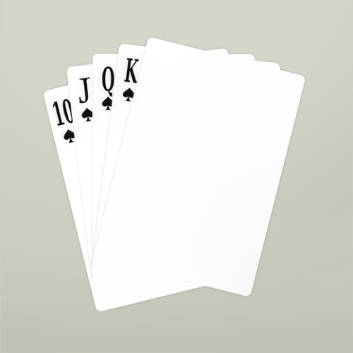 UltraFlex Waterproof Plastic Playing Cards, Eco-Friendly & Custom