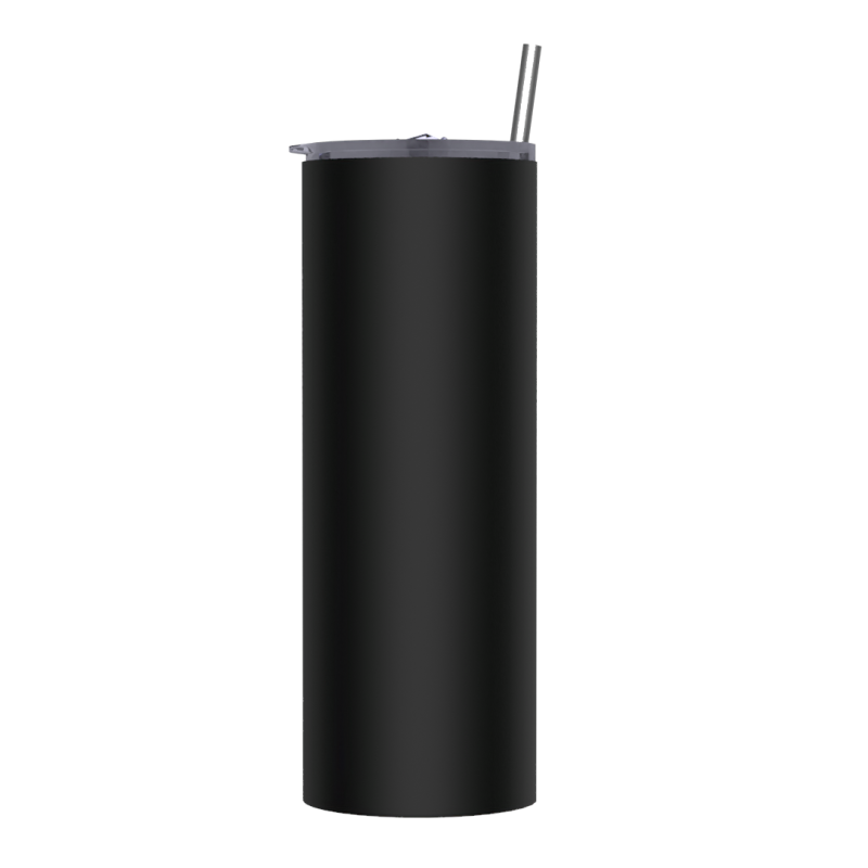 20oz Stainless Steel Sublimation Tumbler with Lid & Straw