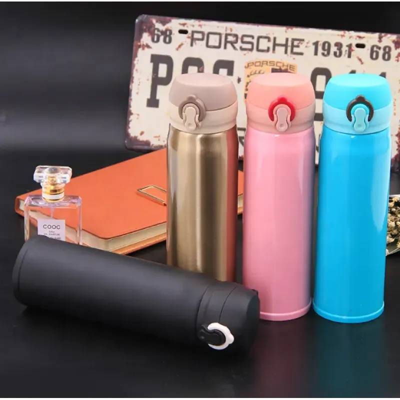 Custom Stainless Steel Vacuum Flask - 24H Insulated Sport Bottle