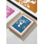 Eco-Friendly Solid Wood Photo Frame 10x8 Inch Rustic Decor