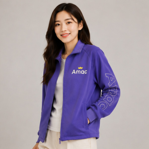 Women's Warm Fleece Zip Up Jacket Lightweight Casual Outerwear