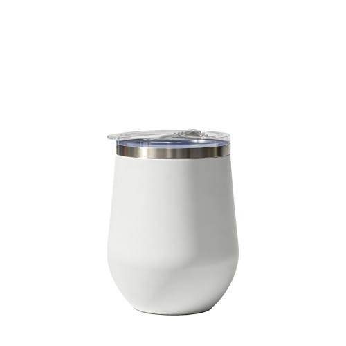 12 oz Sublimation Stainless Steel Wine Tumbler with Slide Lid 12 oz Sublimation Stainless Steel Wine Tumbler with Slide Lid