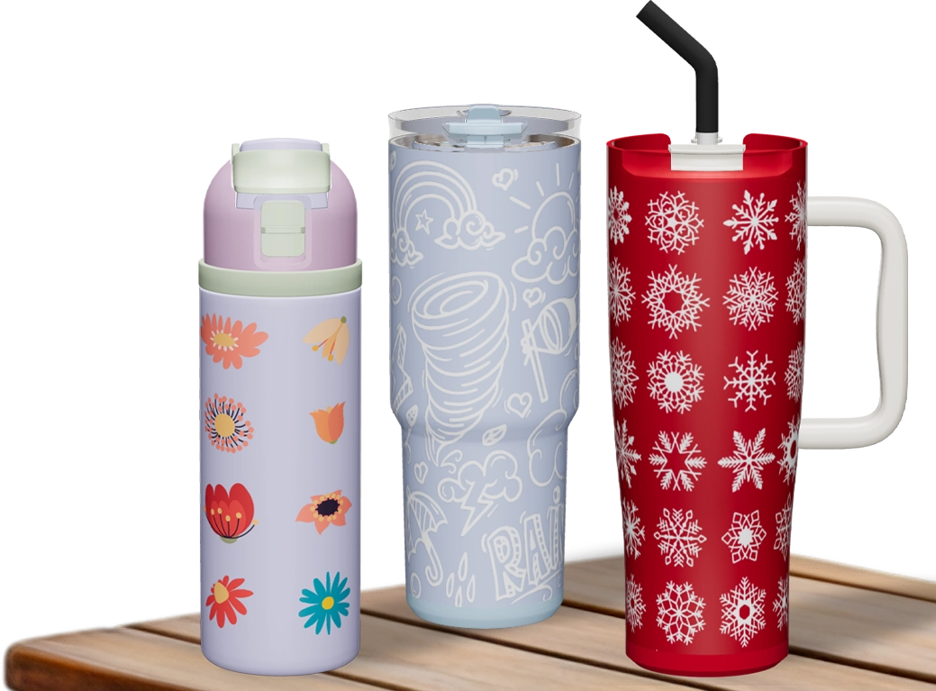 Custom branded drinkware collection