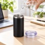 16oz 2-in-1 Vacuum-Insulated Stainless Steel Can Cooler & Tumbler