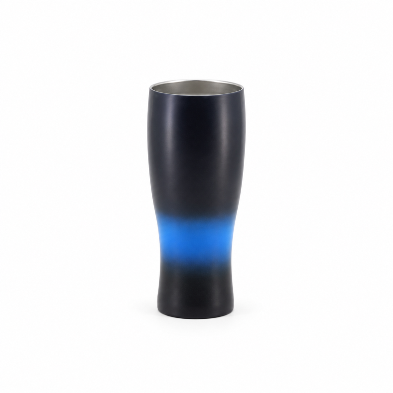 450ml Vase-Shaped Stainless Steel Beer Tumbler without Lid