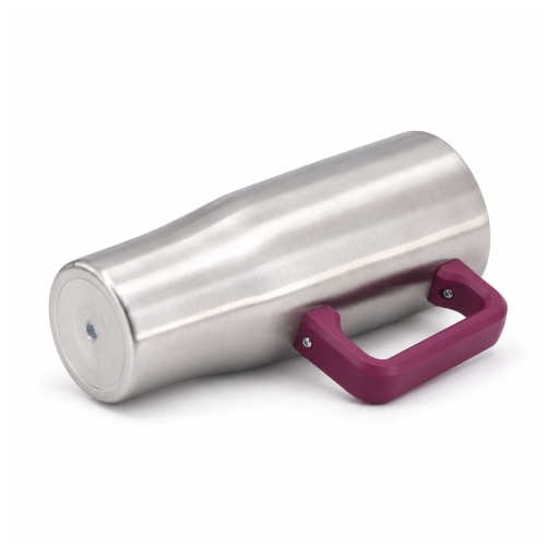 Wholesale 30oz/900ml Double-Wall Vacuum Insulated Tumbler with Handle & Spill-Resistant 2-in-1 Straw/Sip Lid