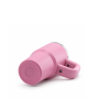 14oz Vacuum Insulated Kids Tumbler with Handle, Clear Screw-On Spill-Resistant Lid & PP Straw
