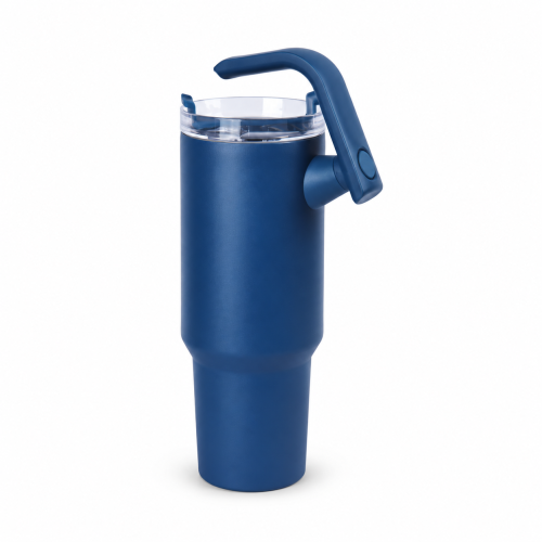 40oz Adventure Quencher Vacuum Insulated Tumbler with Side Handle and Interchangeable Screw-On Lids