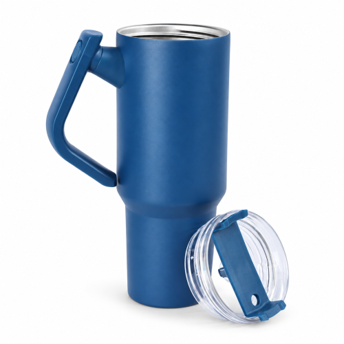 40oz Adventure Quencher Vacuum Insulated Tumbler with Side Handle and Interchangeable Screw-On Lids