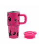 14oz Vacuum Insulated Kids Tumbler with Handle, Screw-On Spill-Resistant Lid with Sip&Straw