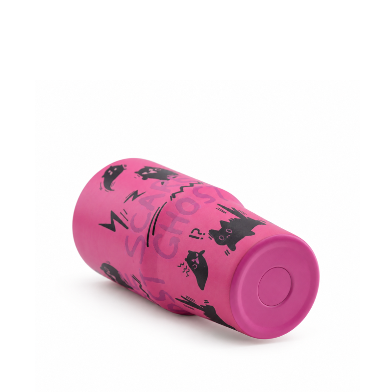 14oz Vacuum Insulated Kids Tumbler with Handle, Screw-On Spill-Resistant Lid with Sip&Straw
