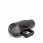2-in-1 Drink & Snack Stainless Steel Vacuum Insulated Tumbler with Handle, Straw Lid and Detachable Food Container