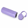 24oz Double-Wall Stainless Steel Insulated Water Bottle with Screw-On Lid, Direct-Drink Spout and Carry Handle