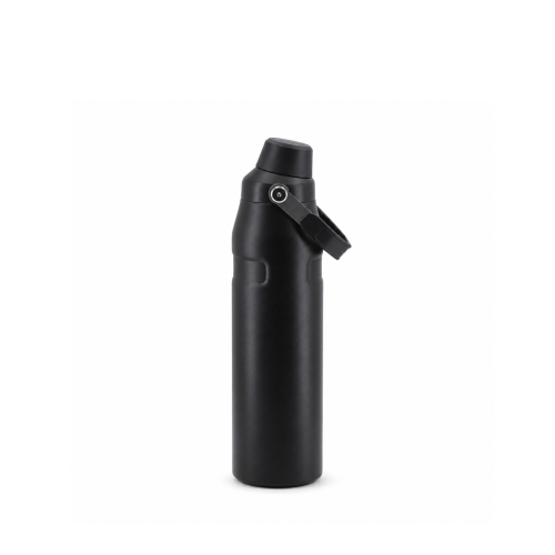 36oz Double-Wall Stainless Steel Insulated Water Bottle with Screw-On Lid, Direct-Drink Spout and Carry Handle