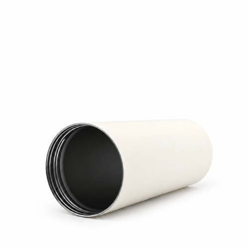 17oz Stainless Steel Travel Coffee Mug with Dual-Drink Lid and Wrist Strap