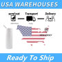 15oz Sublimation Tumbler Straight Blanks for Printing Sippy Cup