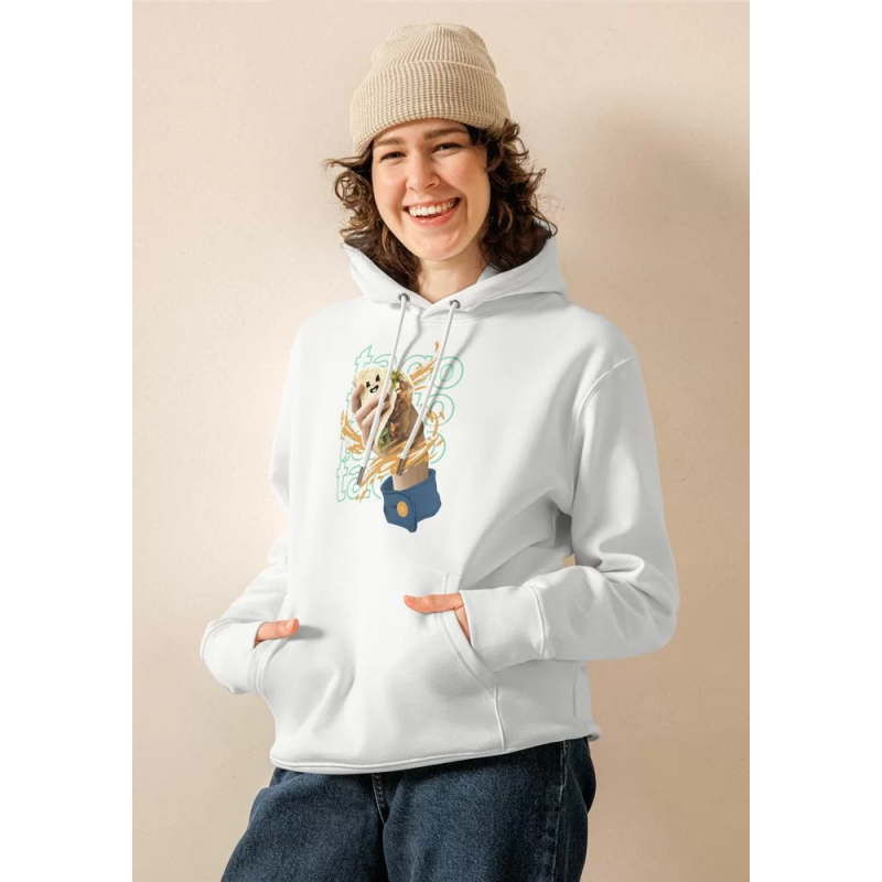 Heavy Weight  Custom Screen Print Logo Hoodie