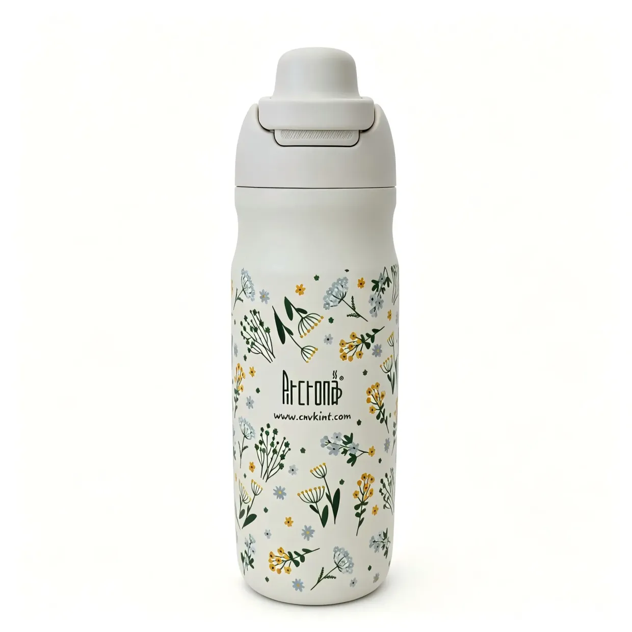 S650E-650ml Double Wall Stainless Steel Vacuum Bottle with Handle
