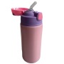 SS540-540ml Single Wall Stainless Steel Tumbler with Straw