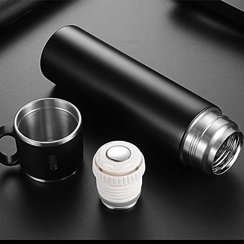 B500H - Stainless Steel Thermo 500ml Vacuum Insulated Bottle with Cup for Coffee Hot Cold drink