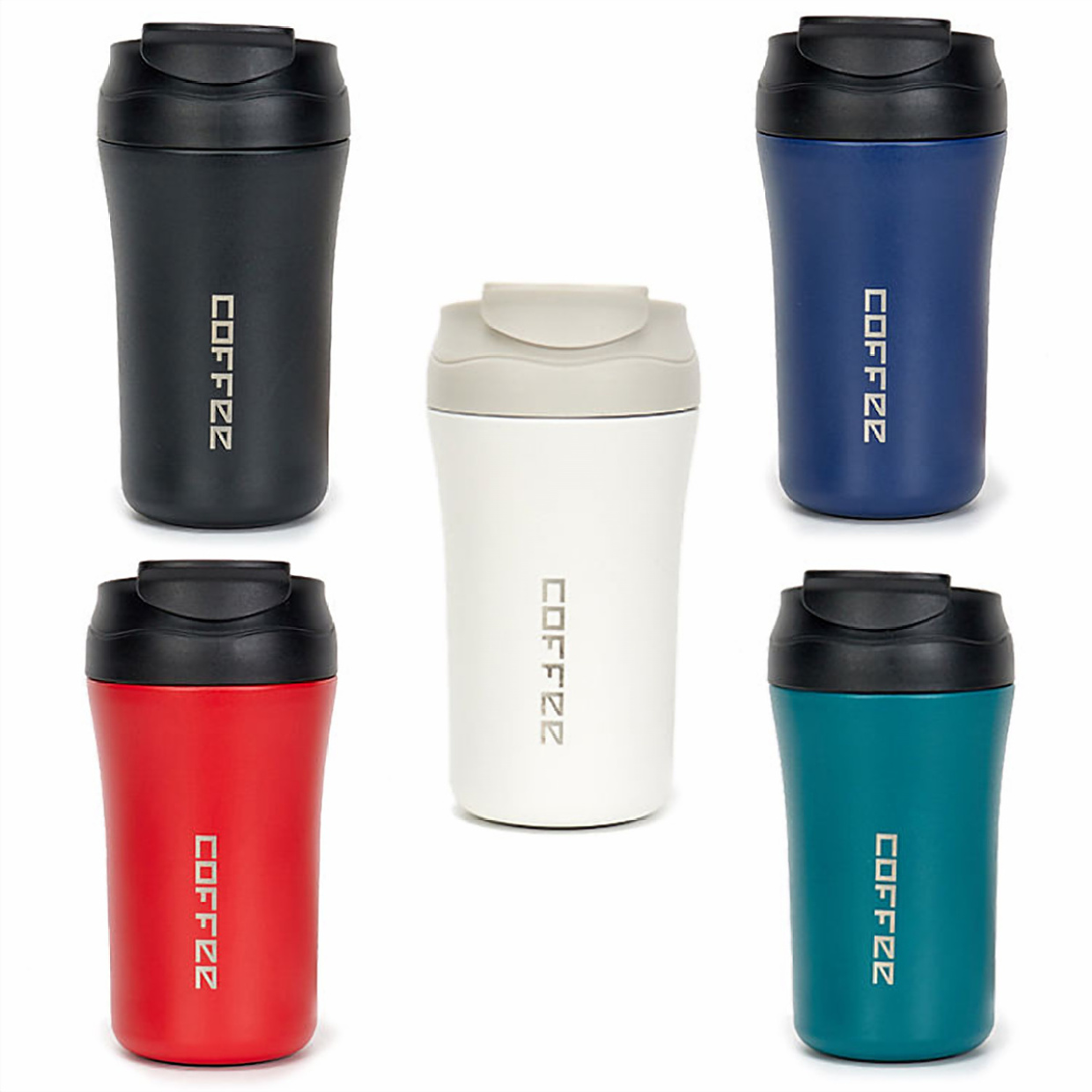 Q400 - Wholesale Hot Sale Reusable Insulated Travel Mug Double Wall Stainless Steel Coffee Tumbler with 2 ways for Drink Water