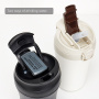 Q400 - Wholesale Hot Sale Reusable Insulated Travel Mug Double Wall Stainless Steel Coffee Tumbler with 2 ways for Drink Water