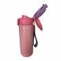 T550-550ml Double wall stainless steel vacuum tumbler with Pop-Open Straw & Spout 2-in-1 Lid
