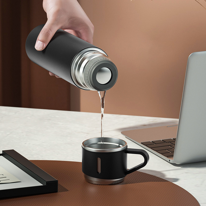 B500I - 500ml Stainless Steel Thermo Vacuum Insulated Bottle with Cup for Coffee Hot Cold drink