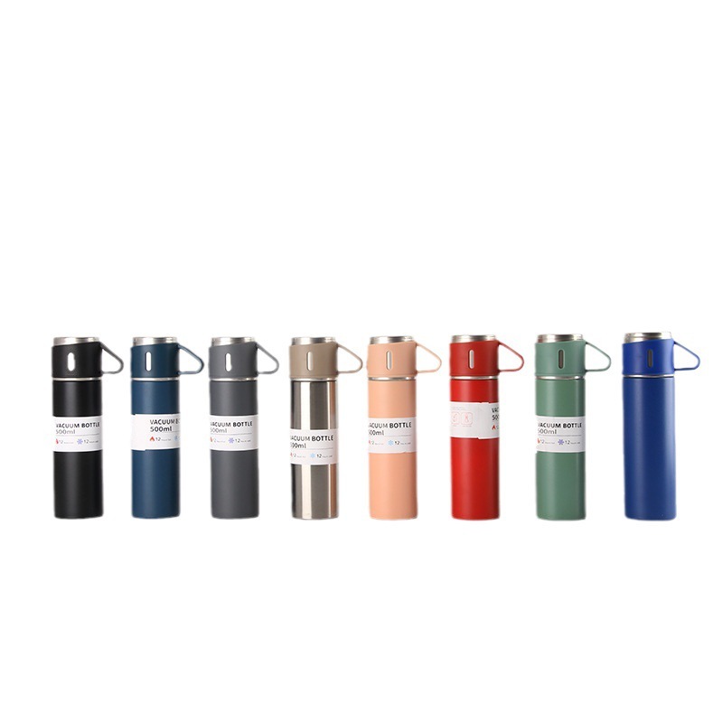 B500I - 500ml Stainless Steel Thermo Vacuum Insulated Bottle with Cup for Coffee Hot Cold drink
