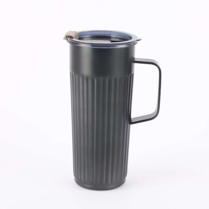 HT500-17 oz Tumbler Mug with Handle Insulated Travel Coffee Mug with Handle, Double Wall Stainless Steel Vacuum Coffee