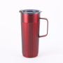 HT500-17 oz Tumbler Mug with Handle Insulated Travel Coffee Mug with Handle, Double Wall Stainless Steel Vacuum Coffee