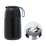 M600A-600ml Vacuum Insulated Food Jar Thermal Lunch Containers, Travel Food Flask with Spoon
